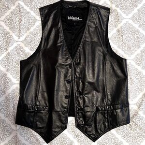 Wilsons Leather Vest - Mens Size 40 EUC Vintage